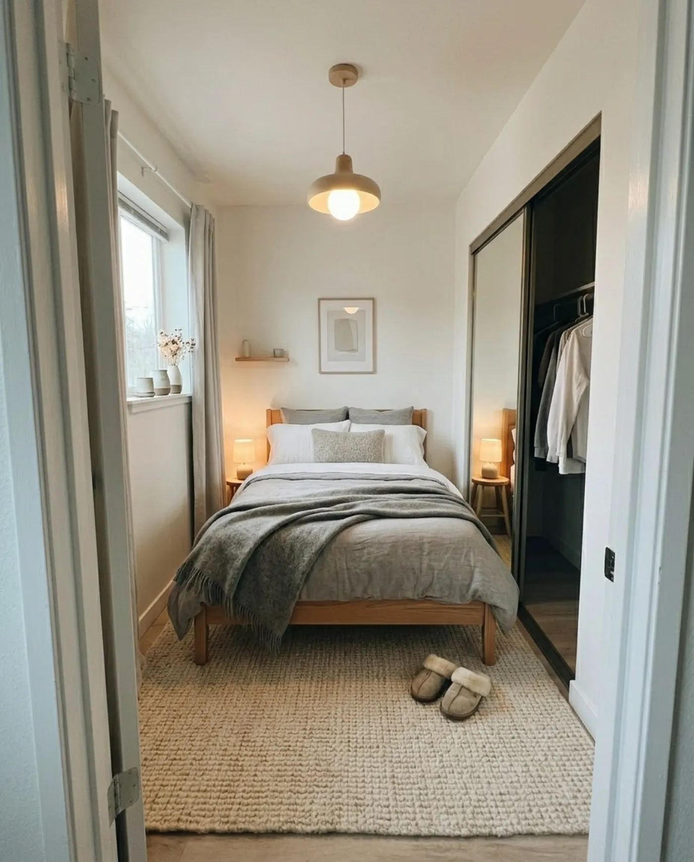 Room after applying a curated style