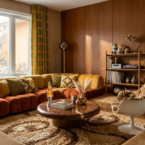 Retro '70s style